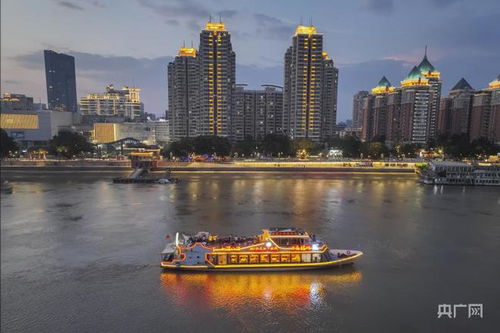 福建福州 閩江夜游美如畫